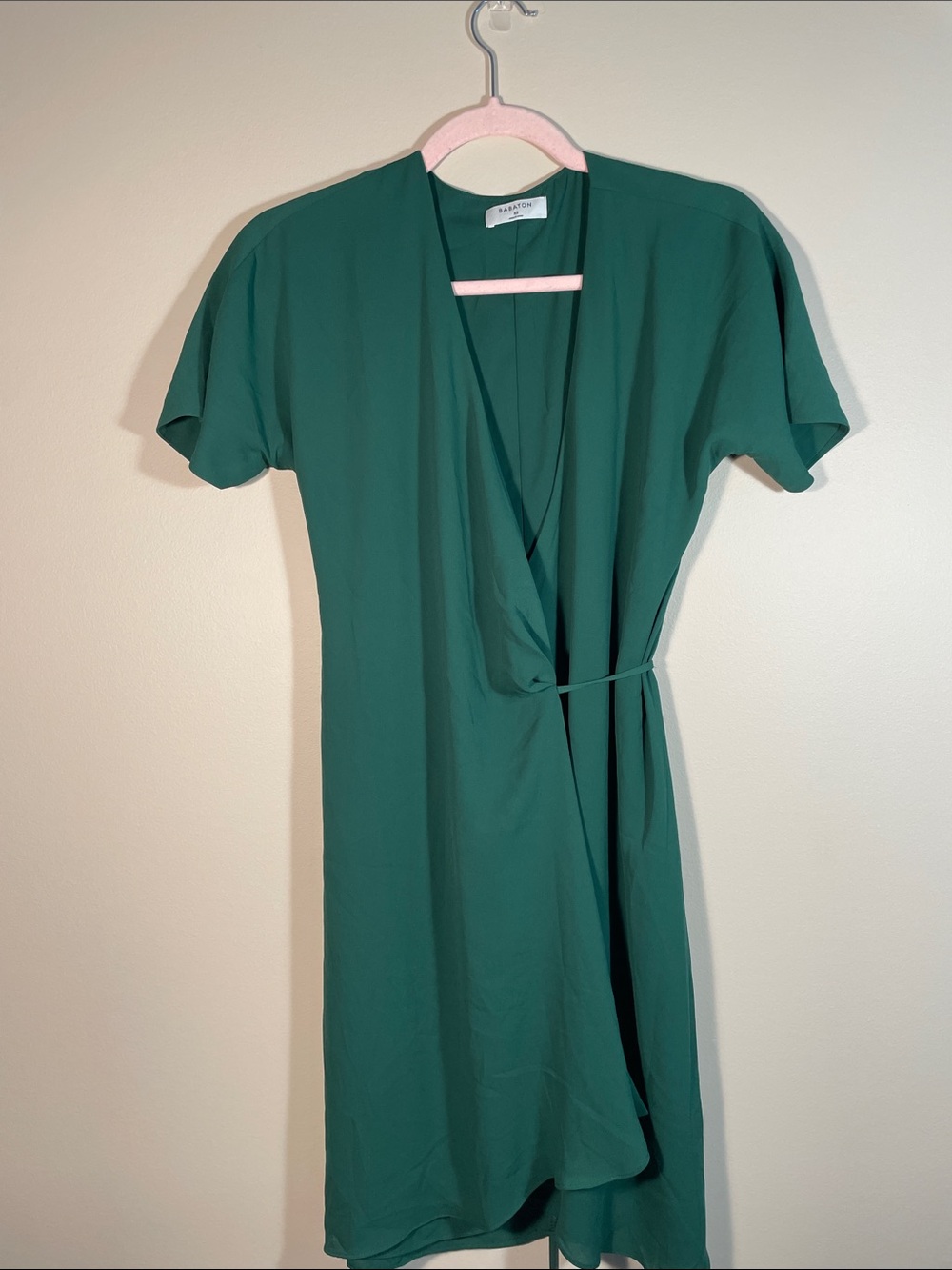 Babaton Emerald Green Wrap Dress